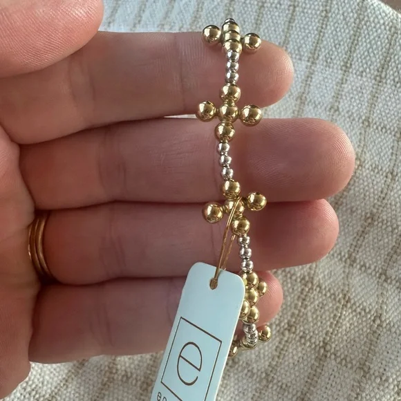 Enewton Gold and Silver Beaded Bracelet - Picture 6 of 6
